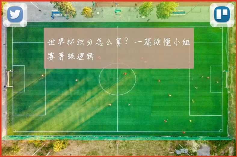 世界杯积分怎么算?一篇读懂小组赛晋级逻辑